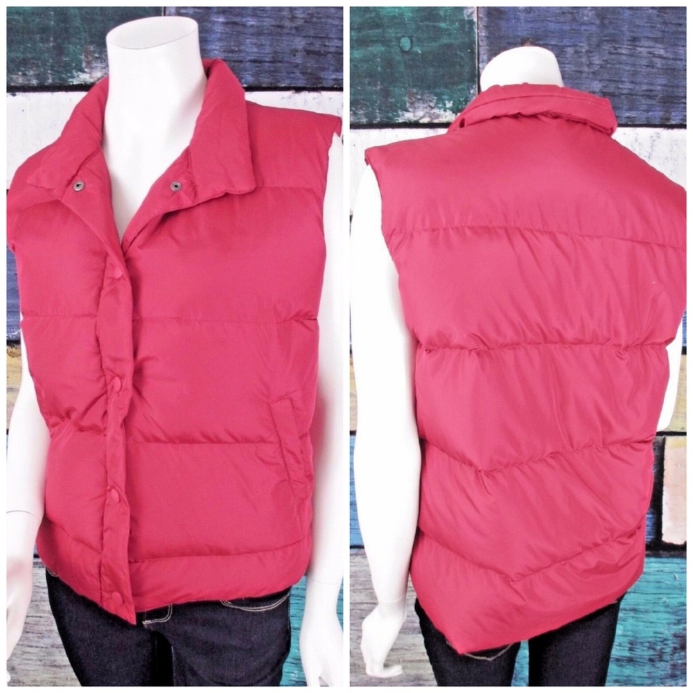 Cabela’s Pink Premier Northern 550 Goose Down Vest